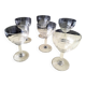 6 Verres à vin anciens