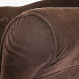 Chocolate sofa
