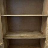 Sublime armoire indienne en bois blanc