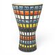 Vase Diabolo M44 décor « Pyjama » Roger Capron