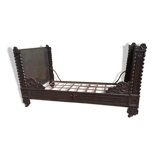 Napoleon III bed late 19th century cast iron and metal