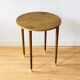 Table d’appoint vintage pieds fuselés 1950