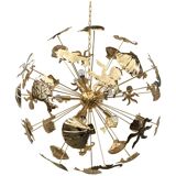 Sea brass chandelier