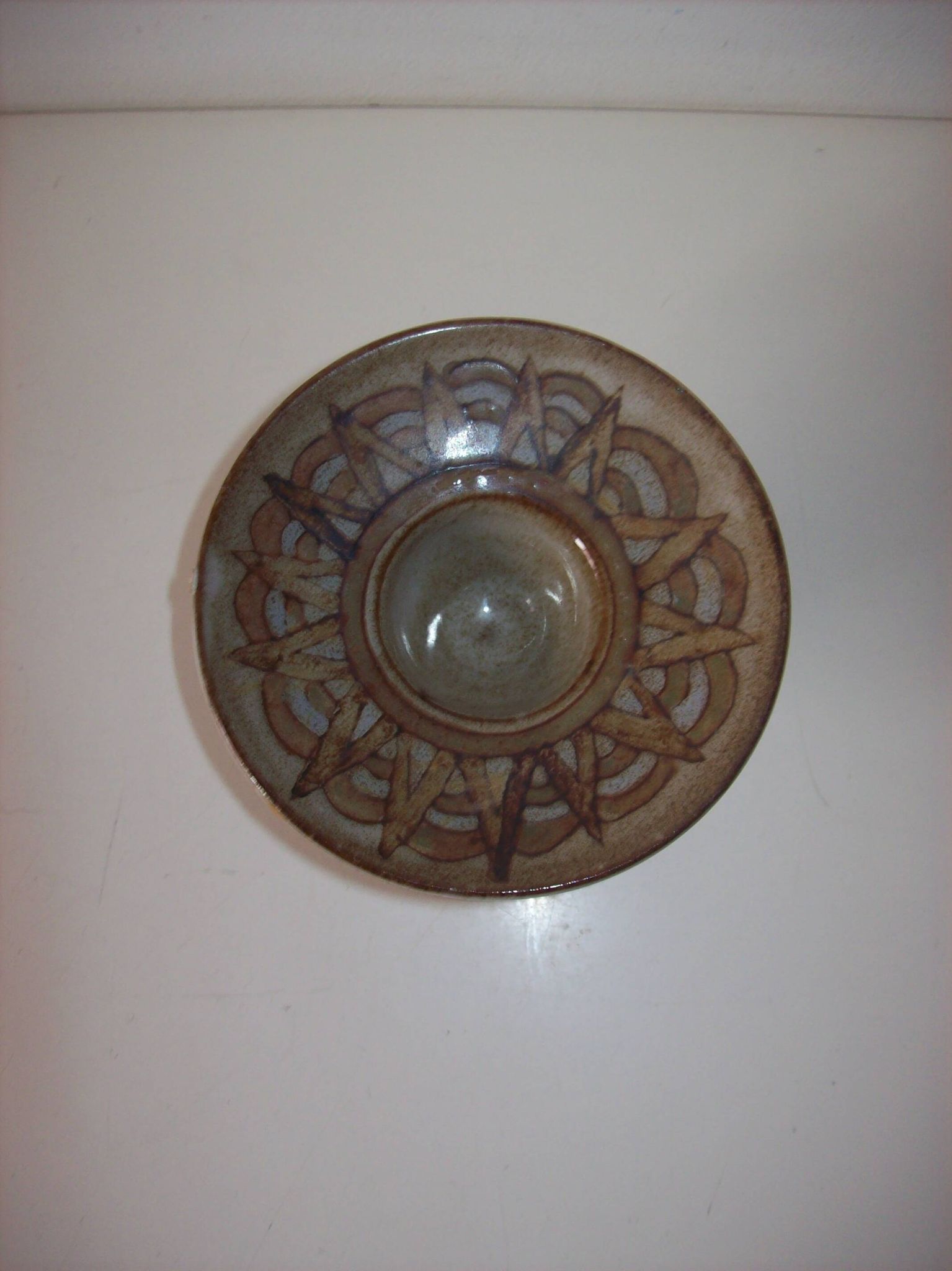 Vintage ceramic candlestick