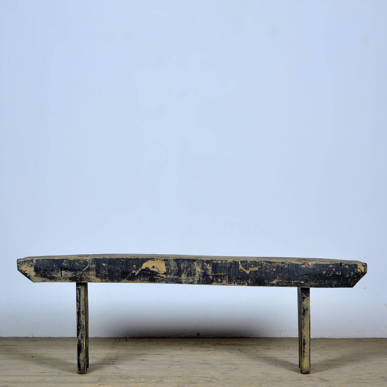 Rustic pine bench, circa 1960