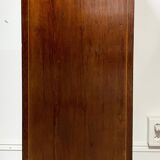 Writing desk in Napoleon III Marquetry white marble top