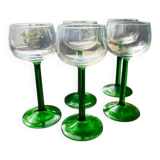 5 Alsatian glasses