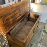 Wooden chest chene