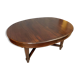 Eugène Printz: Large Louis XVI mahogany elongation table circa 1880