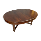 Table à allonges Louis XVI Eugène Printz en acajou vers 1880