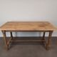 Table de ferme en chêne 158 cm