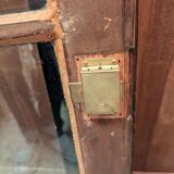 Glass display cabinet, 19th century.