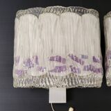 Pair of vintage wall lights 1960