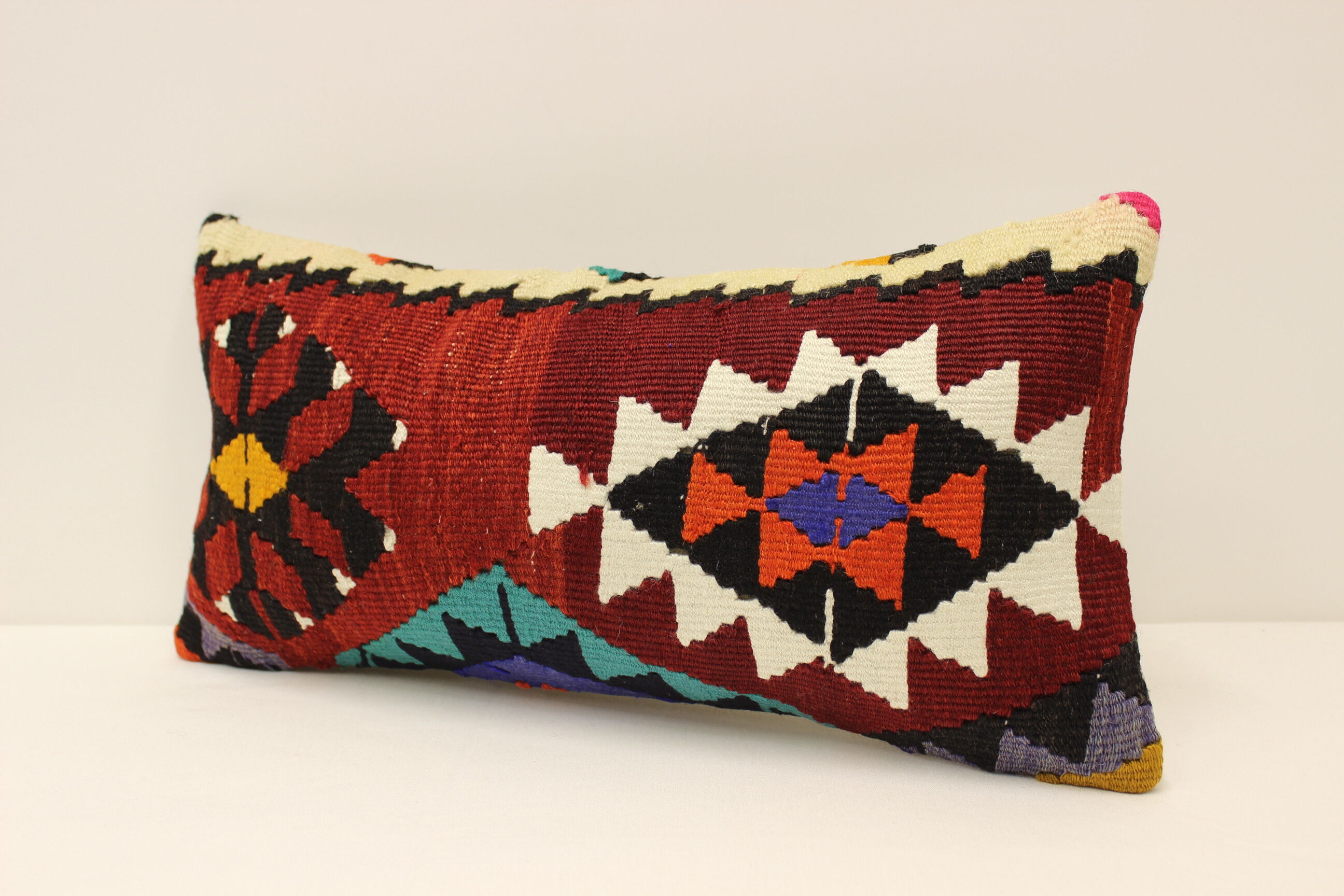 25x50 Cm Kilim Cushion,Vintage Cushion Cover