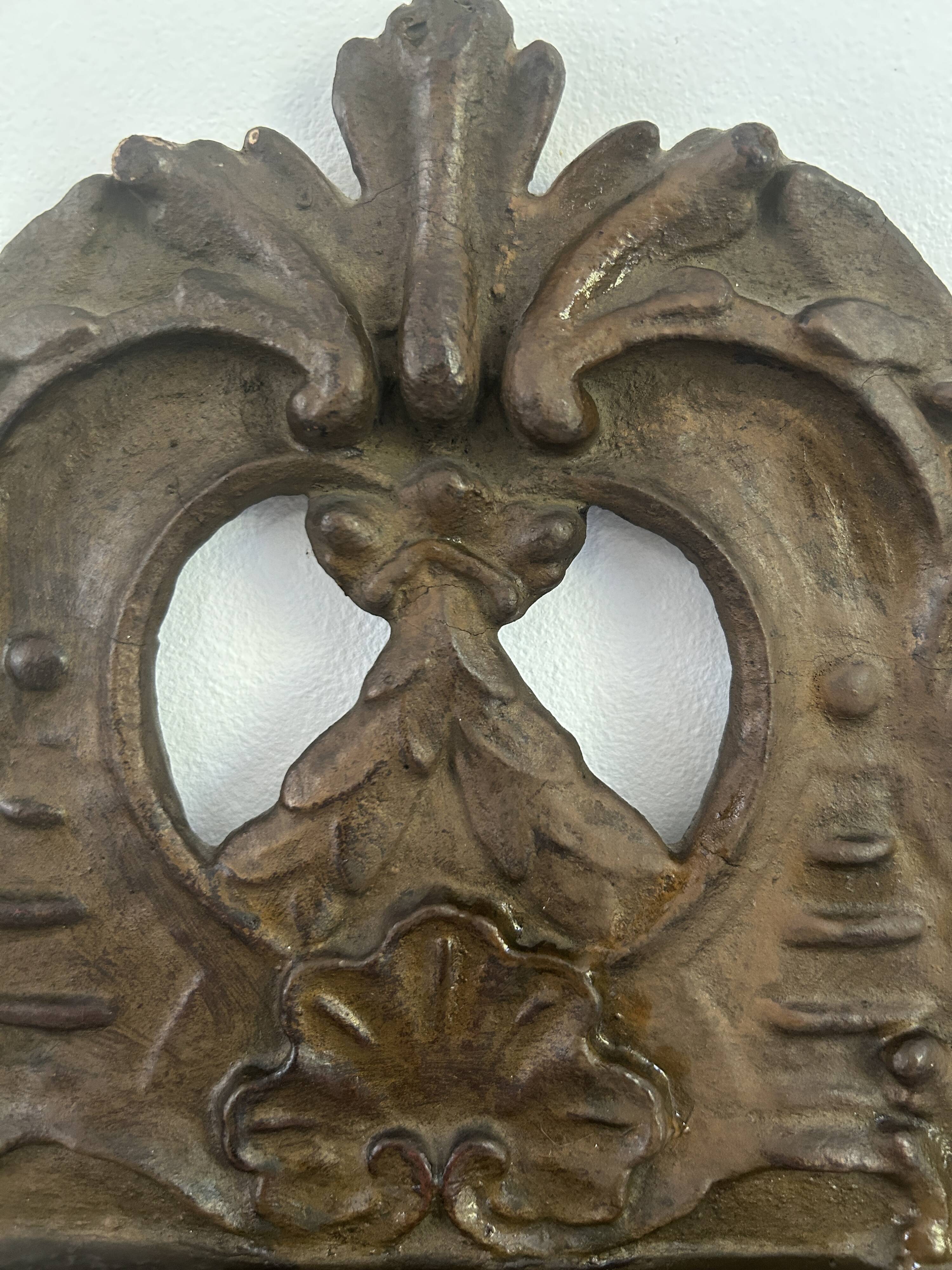 Miroir italien en bois du 18ème siècle