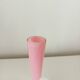 Set of 5 pastel opaline soliflore vases