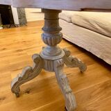 Napoleon III violin table in cherry tree