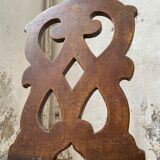 Pair of brutalist Alsatian mountain chairs 19th