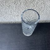 Clear cut crystal vase from Baccarat