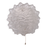 J.T. Kalmer Frosted Glass wall lamp 1960s Austria