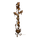 Gold-plated tree floor lamp by Hans Kögl, 1970s