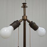 Old "Maison Charles" style bronze lamp