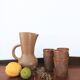 Vintage stoneware jug & cups
