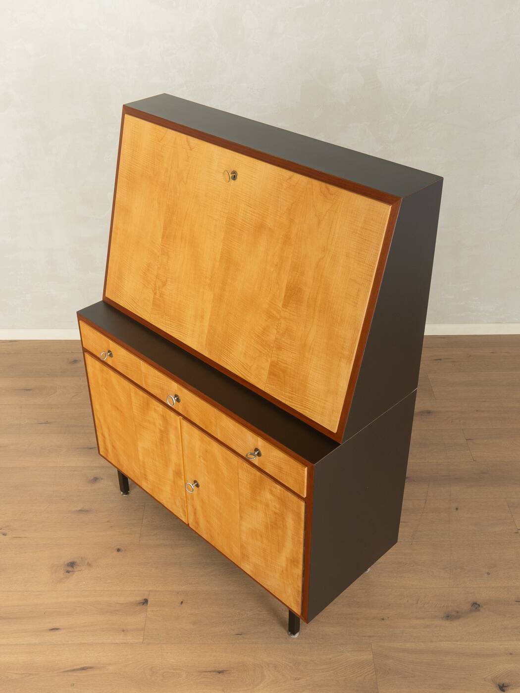 Classic secretary from the 1950s by Erich Stratmann for Oldenburger Möbelwerkstätten