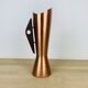 Scandinavian copper and teak vase from the 60s