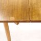 Teak dining table with swings, Sweden, 1960