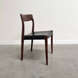 4x Møller 77 dining chairs, Denmark 1960s