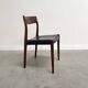 4 chaises de salle à manger Møller 77, Danemark, années 1960