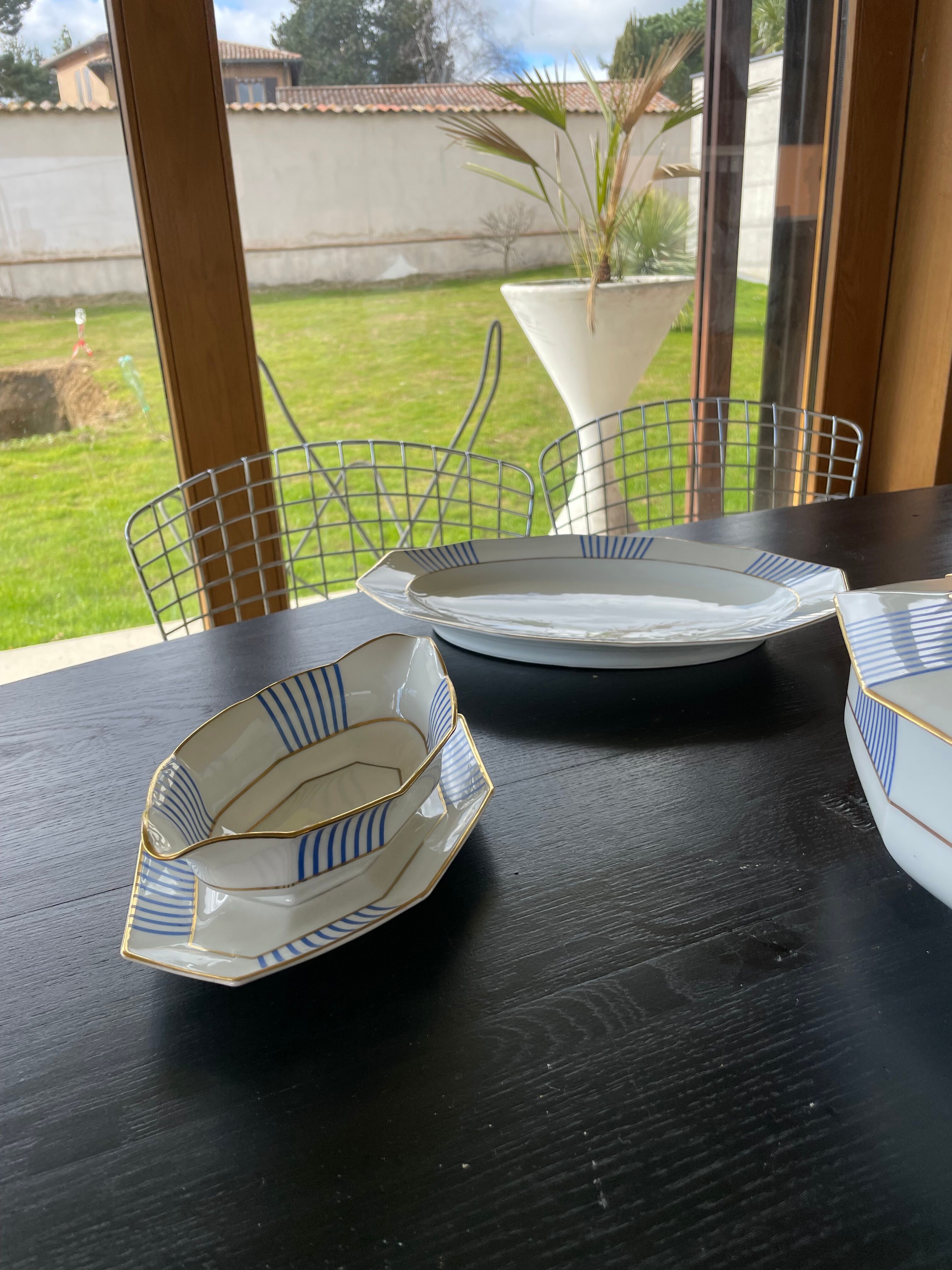 Set XXL crockery Limoges A.Lanternier