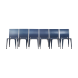 Set of 8 fulfil dining chairs by Mart van Schijndel for Lensvelt 1989