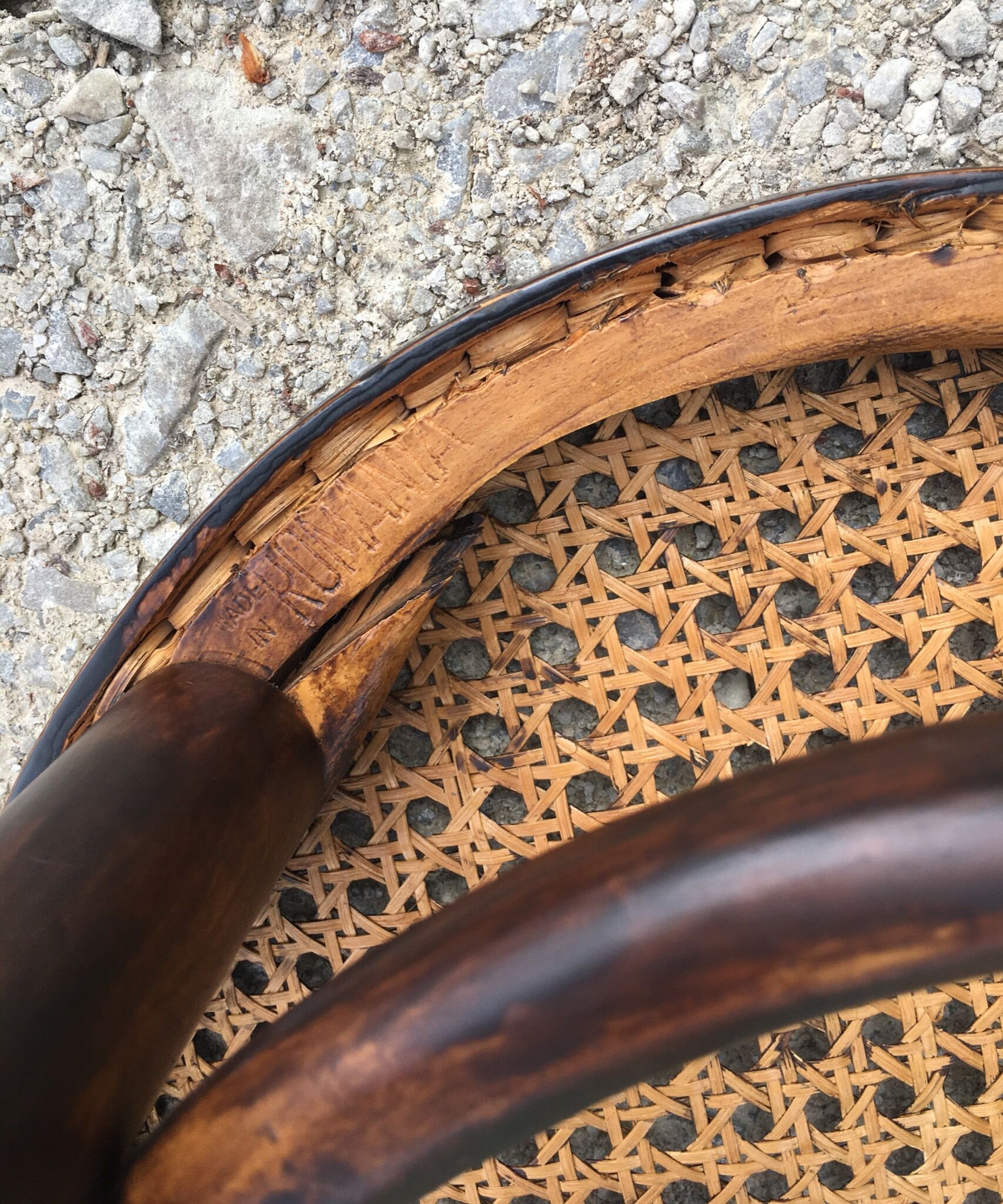 Pair of bar Thonet stool