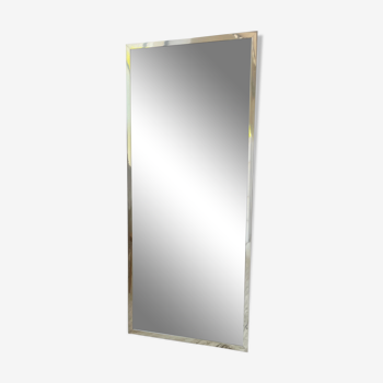 Silver 70s mirror