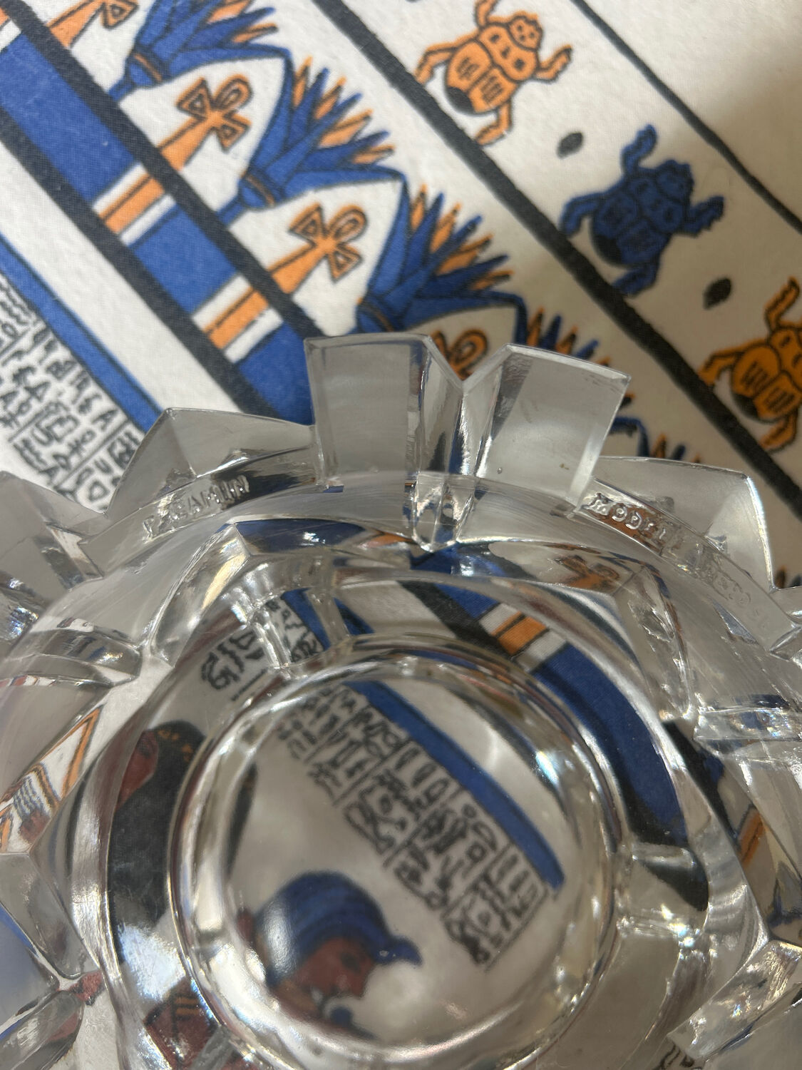 Ashtray in Baccarat Martell