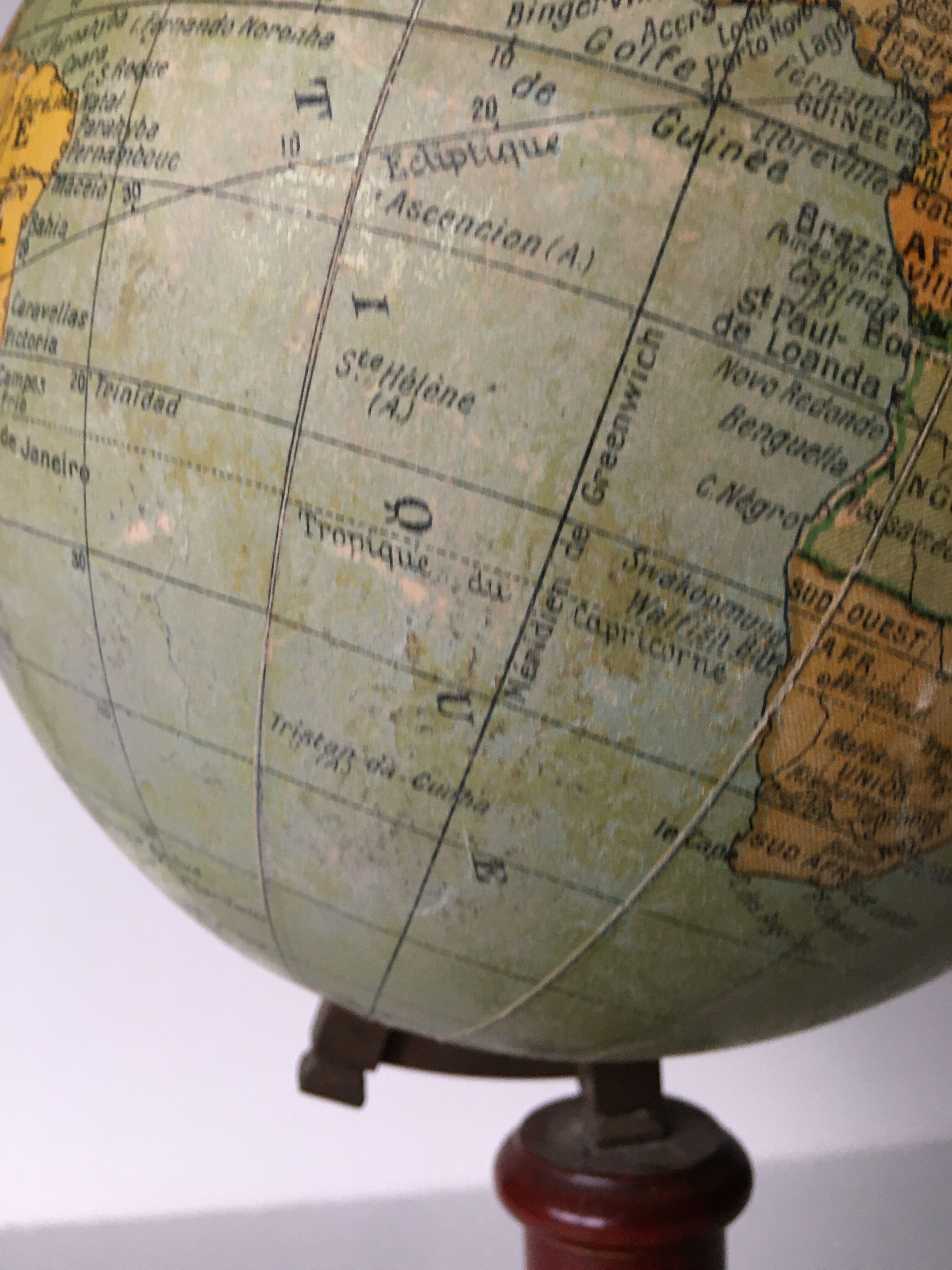 Ancient Globe Globe world map