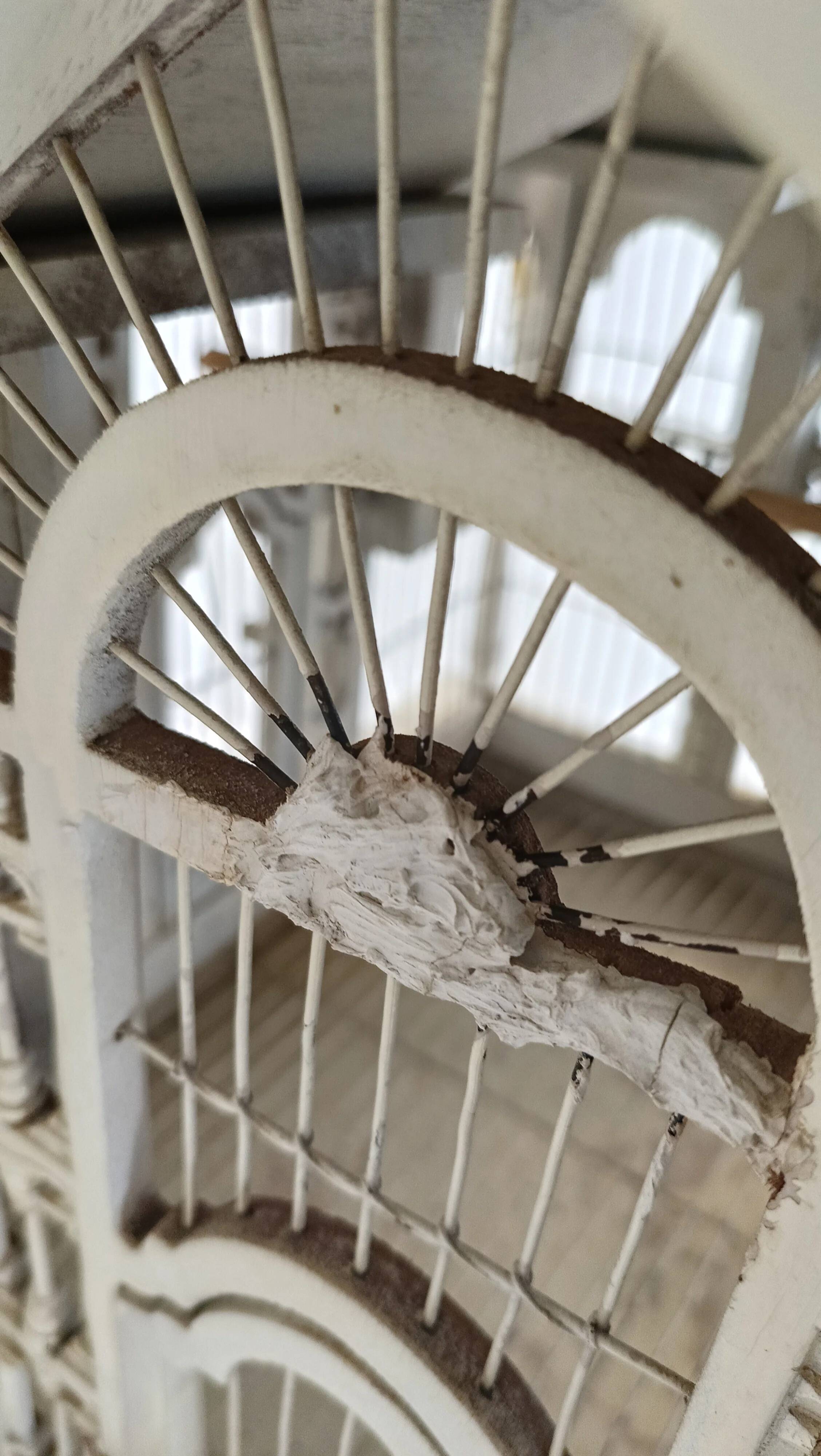 French Victorian midcentury birdcage