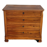 Petite commode Louis Philippe en noyer