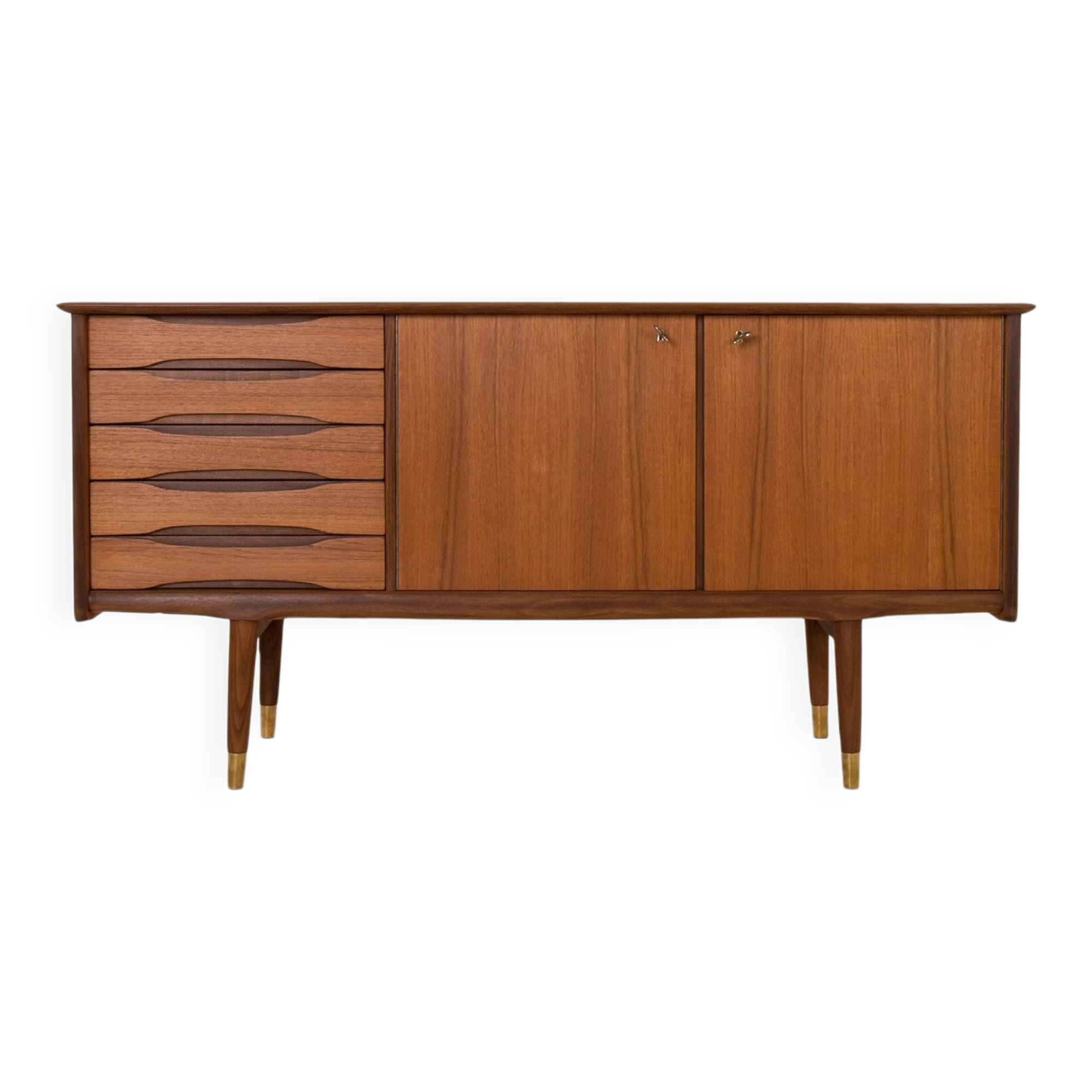 Teak Sideboard, Brødrene Sörheim Norway, 1960s