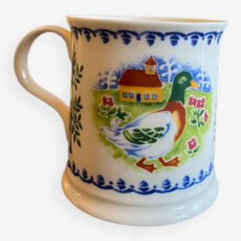 Mug anglais Poule et Canard