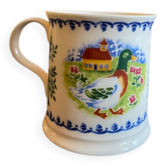 English Mug Hen and Duck