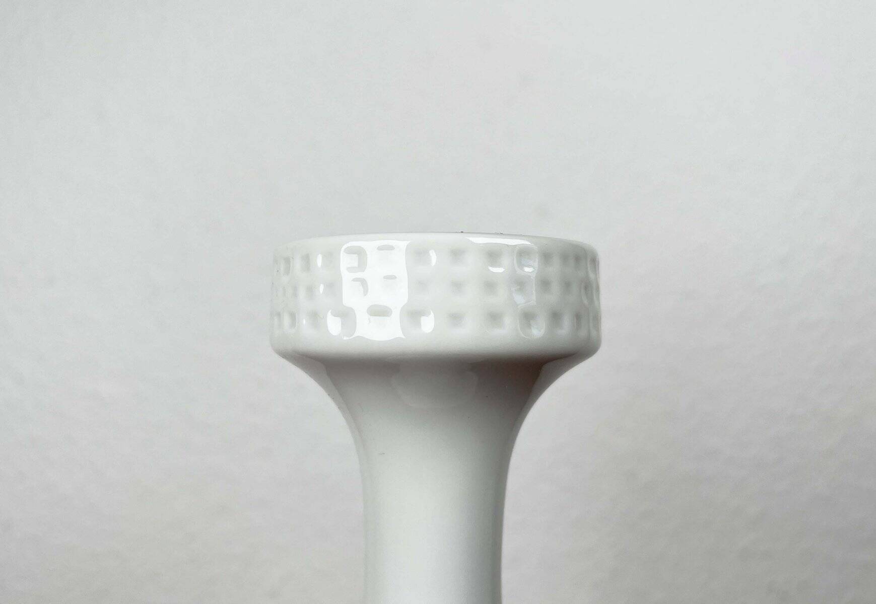 Vintage porcelain vase by Hans Achtziger for Hutschenreuther, 1970s.