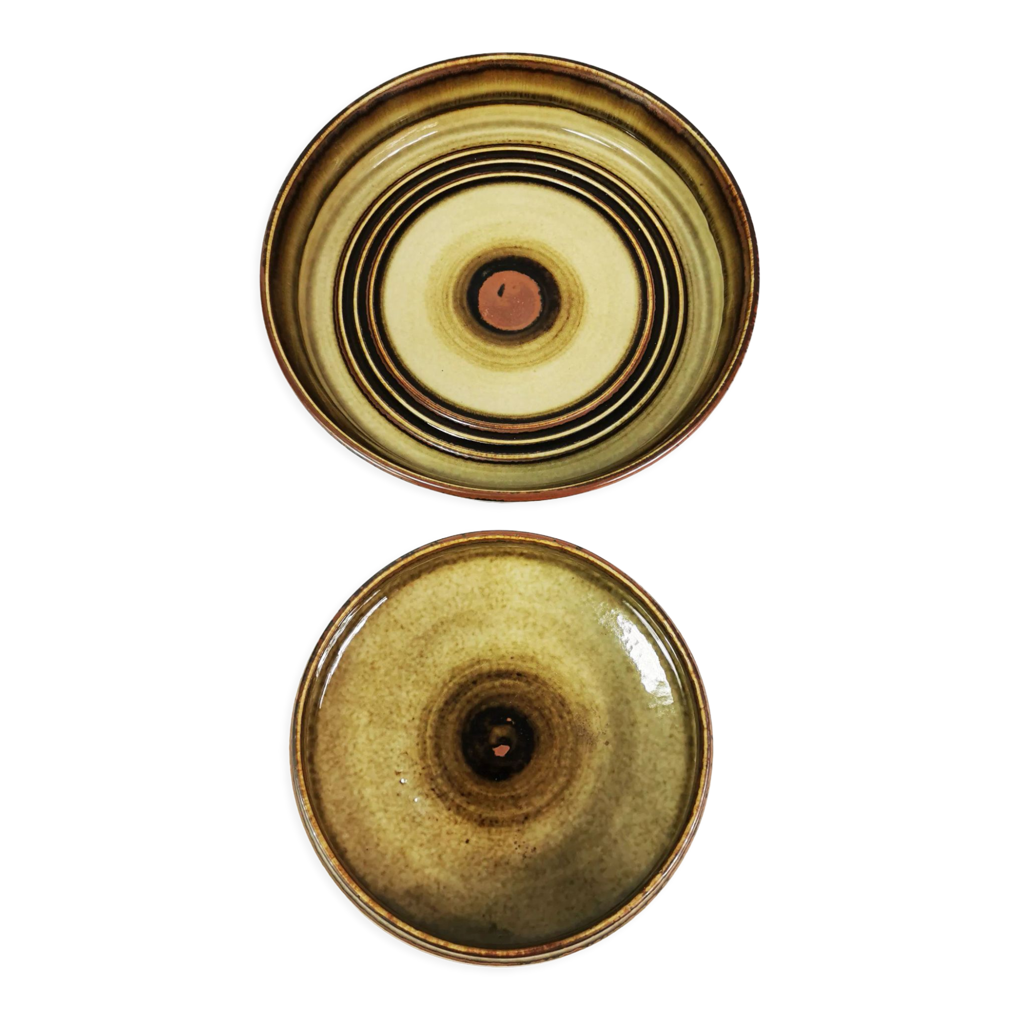 Ceramic bowls, Rostrand, Sweden, 1960s
