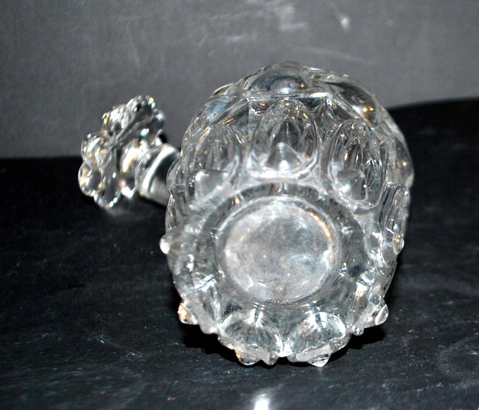 Cut crystal liqueur carafe Laurier Saint-Louis 1840