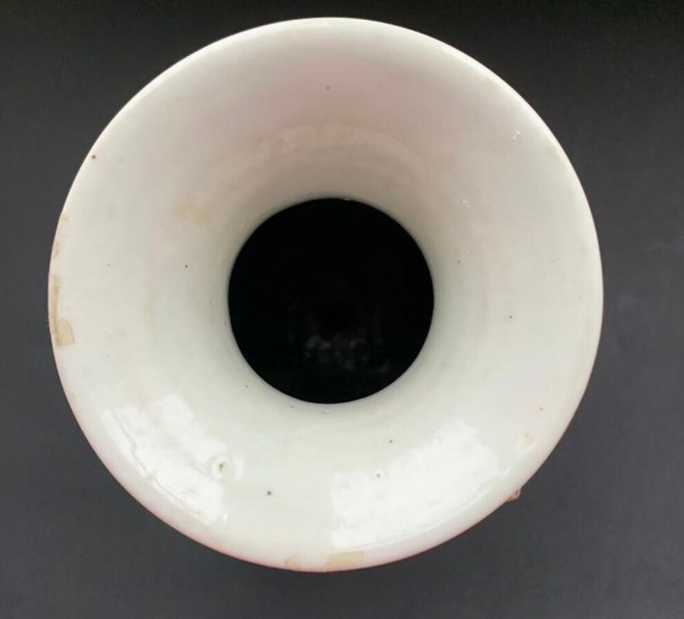 Chinese vase, Canton porcelain, Circa 1850