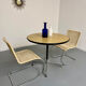 Eames Contract round table for Herman Miller, 1960s.