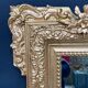 Miroir doré Louis XV 98x156cm
