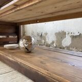 XL central island workbench oak